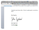 Automatic insert into MS Word